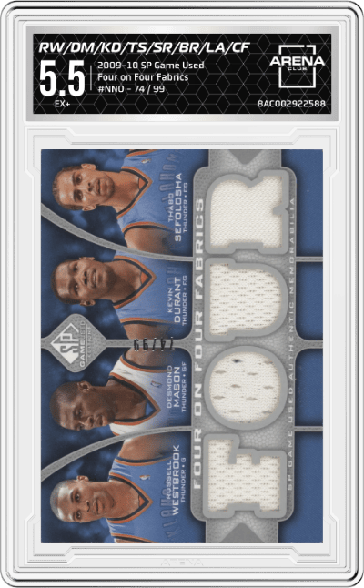 Russell Westbrook/Desmond Mason/Kevin Durant/Thabo Sefolosha/Sergio Rodriguez/Brandon Roy/LaMarcus Aldridge/Channing Frye