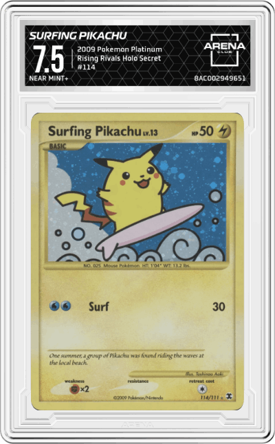 Surfing Pikachu