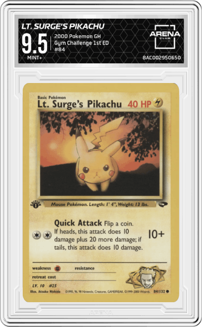Lt. Surge's Pikachu