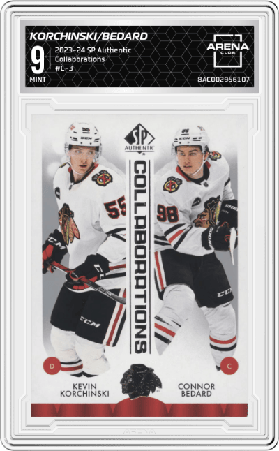 Kevin Korchinski/Connor Bedard