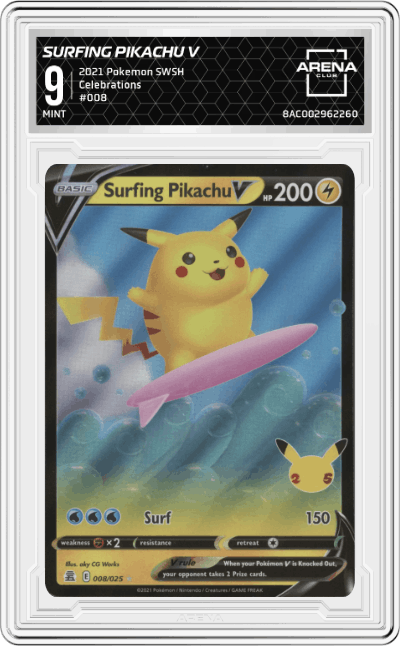 Surfing Pikachu V