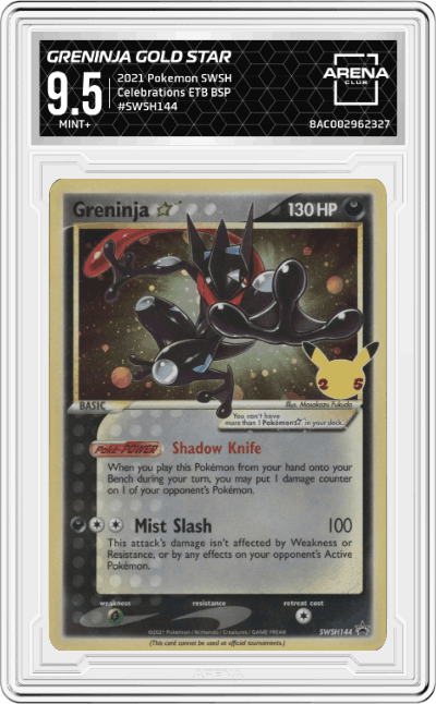 Greninja Gold Star