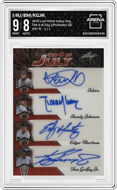 Ichiro/Randy Johnson/Edgar Martinez/Ken Griffey Jr.