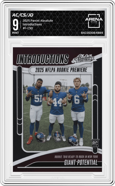 Abdul Carter/Cam Skattebo/Jaxson Dart