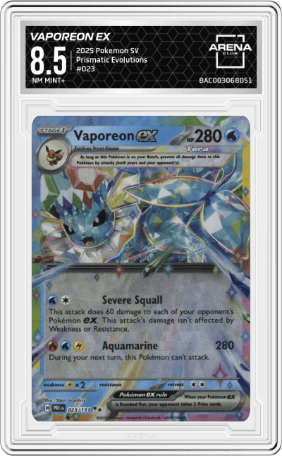 Vaporeon ex