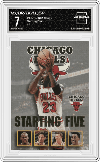  Michael Jordan/Dennis Rodman/Toni Kukoc/Luc Longley/Scottie Pippen