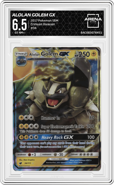 Alolan Golem GX