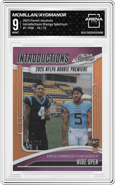 Tetairoa McMillan/Elic Ayomanor