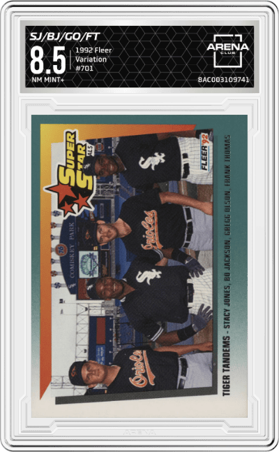 Stacy Jones/Bo Jackson/Gregg Olson/Frank Thomas