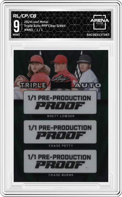 Rhett Lowder/Chase Petty/Chase Burns