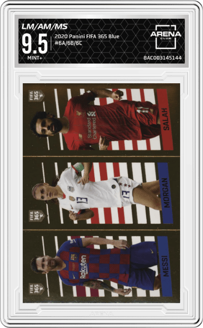 Lionel Messi/Alex Morgan/Mohamed Salah