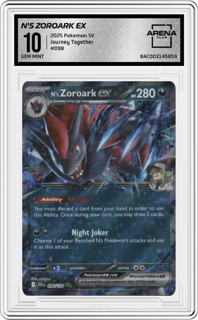 N's Zoroark ex
