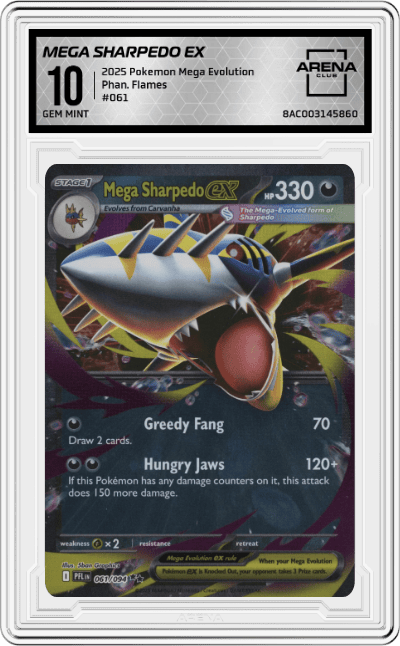 Mega Sharpedo ex