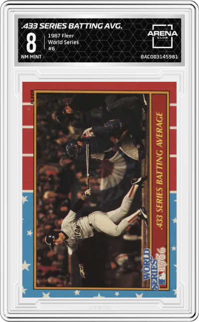 .433 Series Batting Average