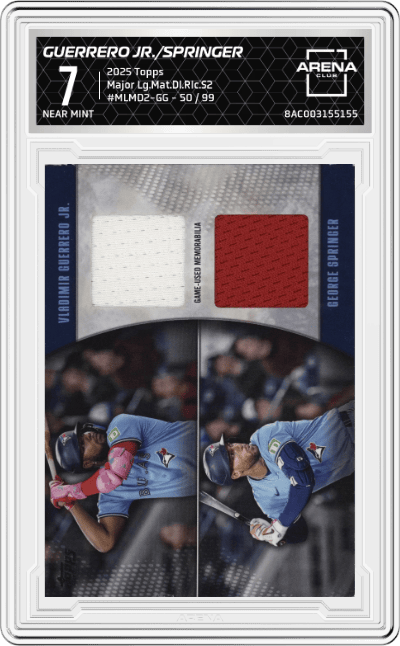 Vladimir Guerrero Jr./George Springer 