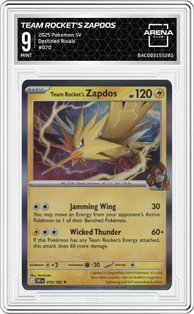 Team Rocket's Zapdos