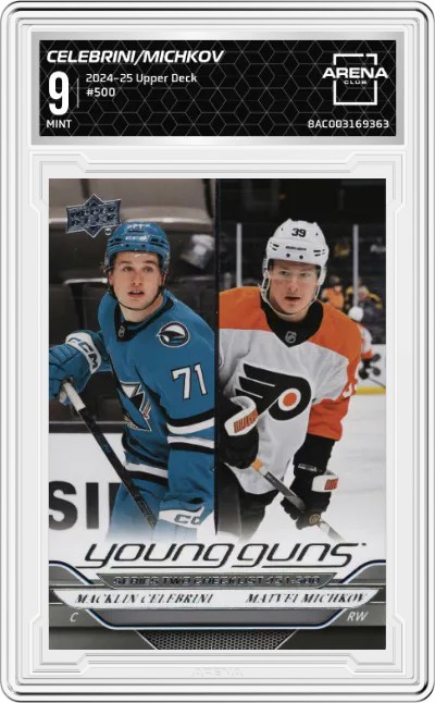 Macklin Celebrini/Matvei Michkov