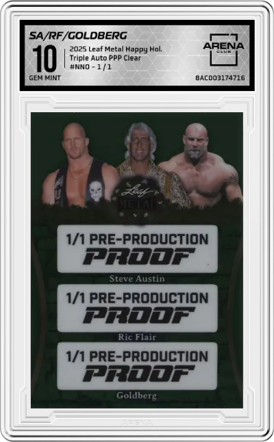 Steve Austin/Ric Flair/Goldberg