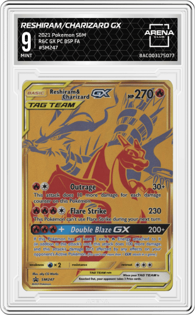 Reshiram/Charizard GX