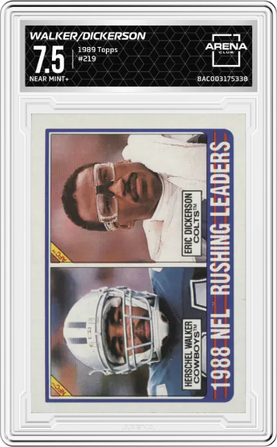 Herschel Walker/Eric Dickerson