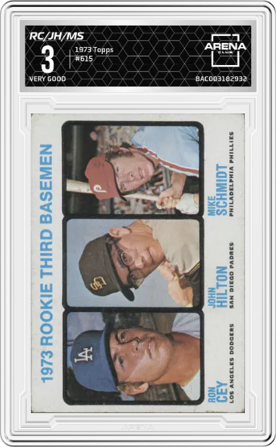 Ron Cey/John Hilton/Mike Schmidt