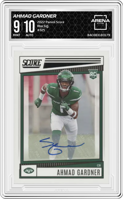 2022 Panini Score Rke.Sig. Ahmad Gardner ARENA CLUB 9