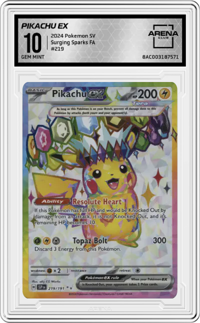 Pikachu ex