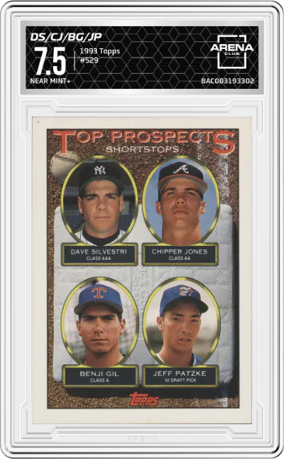 Dave Silvestri/Chipper Jones/Benji Gil/Jeff Patzke
