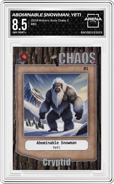 Abominable Snowman: Yeti
