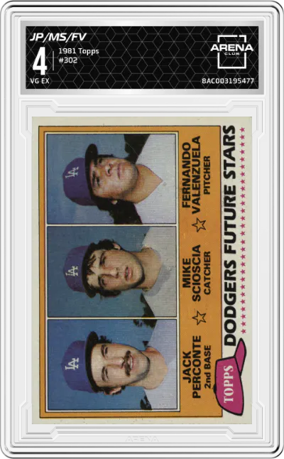 Jack Perconte/Mike Scioscia/Fernando Valenzuela