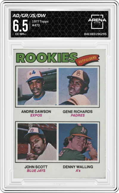 Andre Dawson/Gene Richards/John Scott/Denny Walling