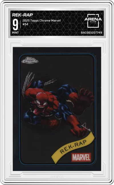 2025 Topps Chrome Marvel Rek-Rap #54 ARENA CLUB 9