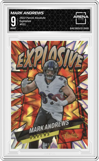 2022 Panini Absolute Explosive Mark Andrews ARENA CLUB 9