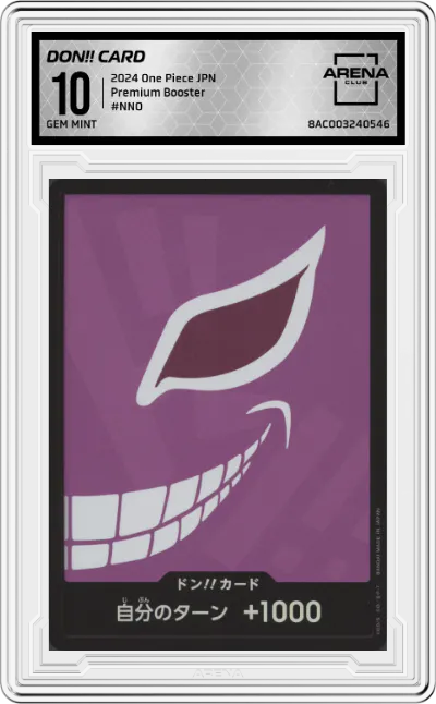 2024 One Piece JPN Premium Booster DON!! Card ARENA CLUB 10