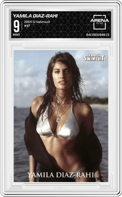 2005 Sports Illustrated Swimsuit Yamila Diaz-Rahi ARENA CLUB 9