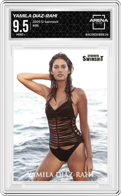 2005 Sports Illustrated Swimsuit Yamila Diaz-Rahi ARENA CLUB 9.5
