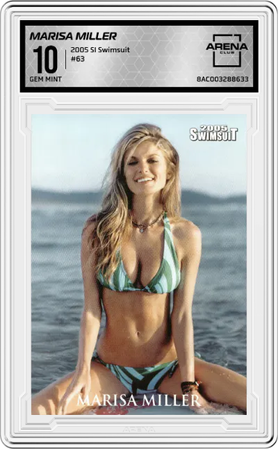 2005 Sports Illustrated Swimsuit Marisa Miller #63 ARENA CLUB 10