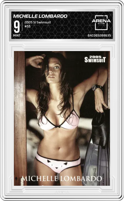 2005 Sports Illustrated Swimsuit Michelle Lombardo ARENA CLUB 9