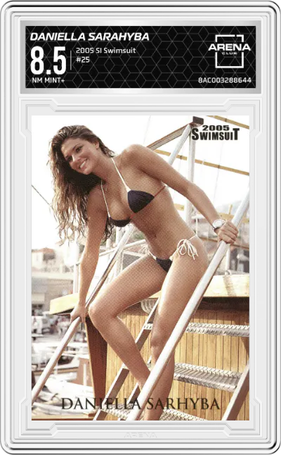 2005 Sports Illustrated Swimsuit Daniella Sarahyba ARENA CLUB 8.5