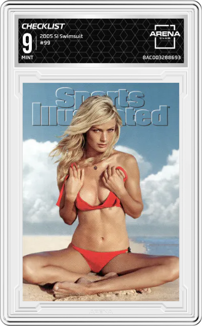2005 Sports Illustrated Swimsuit Checklist ARENA CLUB 9
