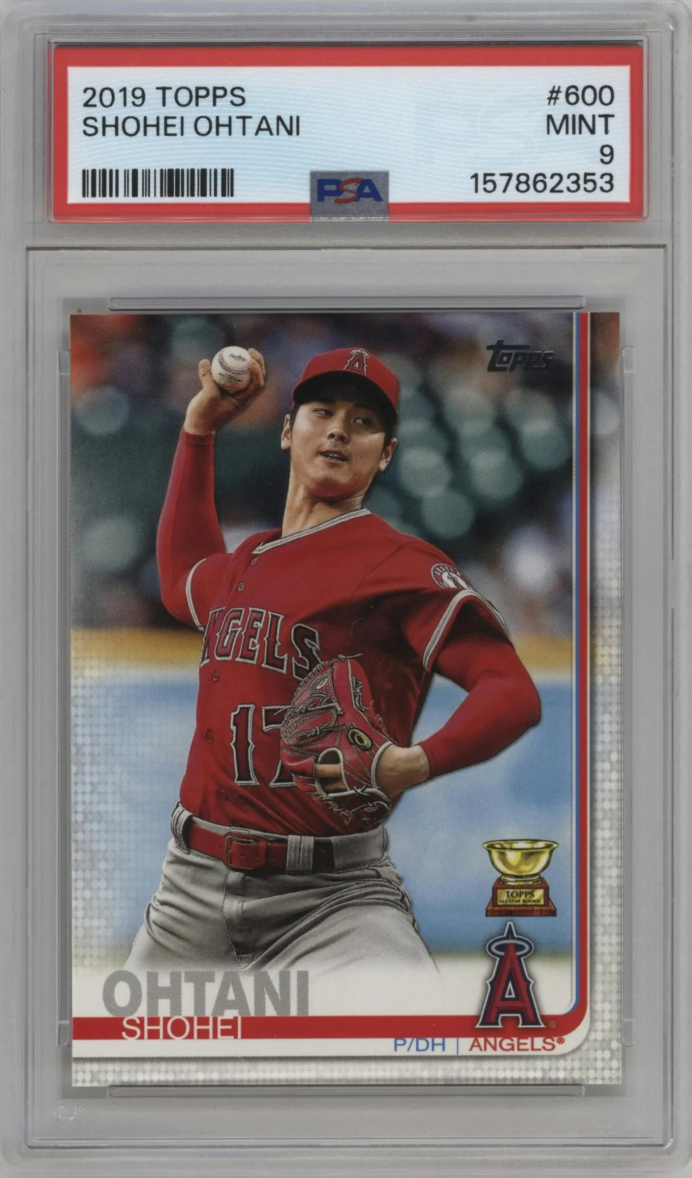 2019 Topps Series 2 Shohei Ohtani PSA 9