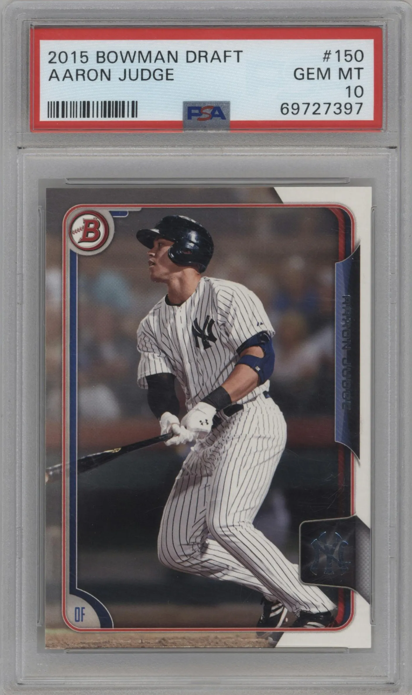 2015 Bowman Draft Aaron Judge PSA 10