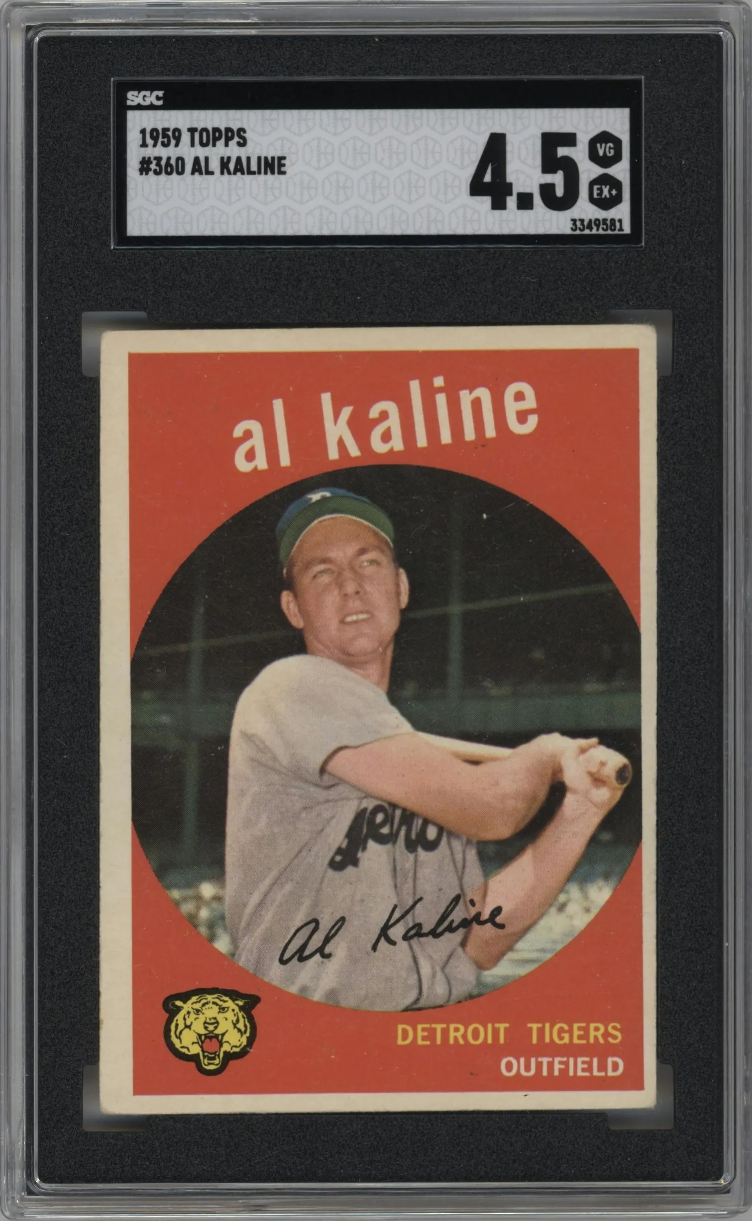 1959 Topps Al Kaline #360 SGC 4.5