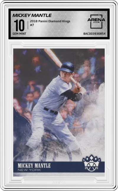 2018 Panini Diamond Kings Mickey Mantle #7 ARENA CLUB 10