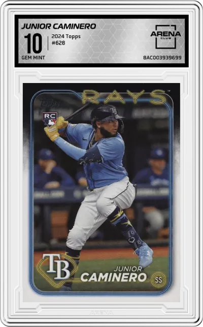 2024 Topps Junior Caminero #628 ARENA CLUB 10