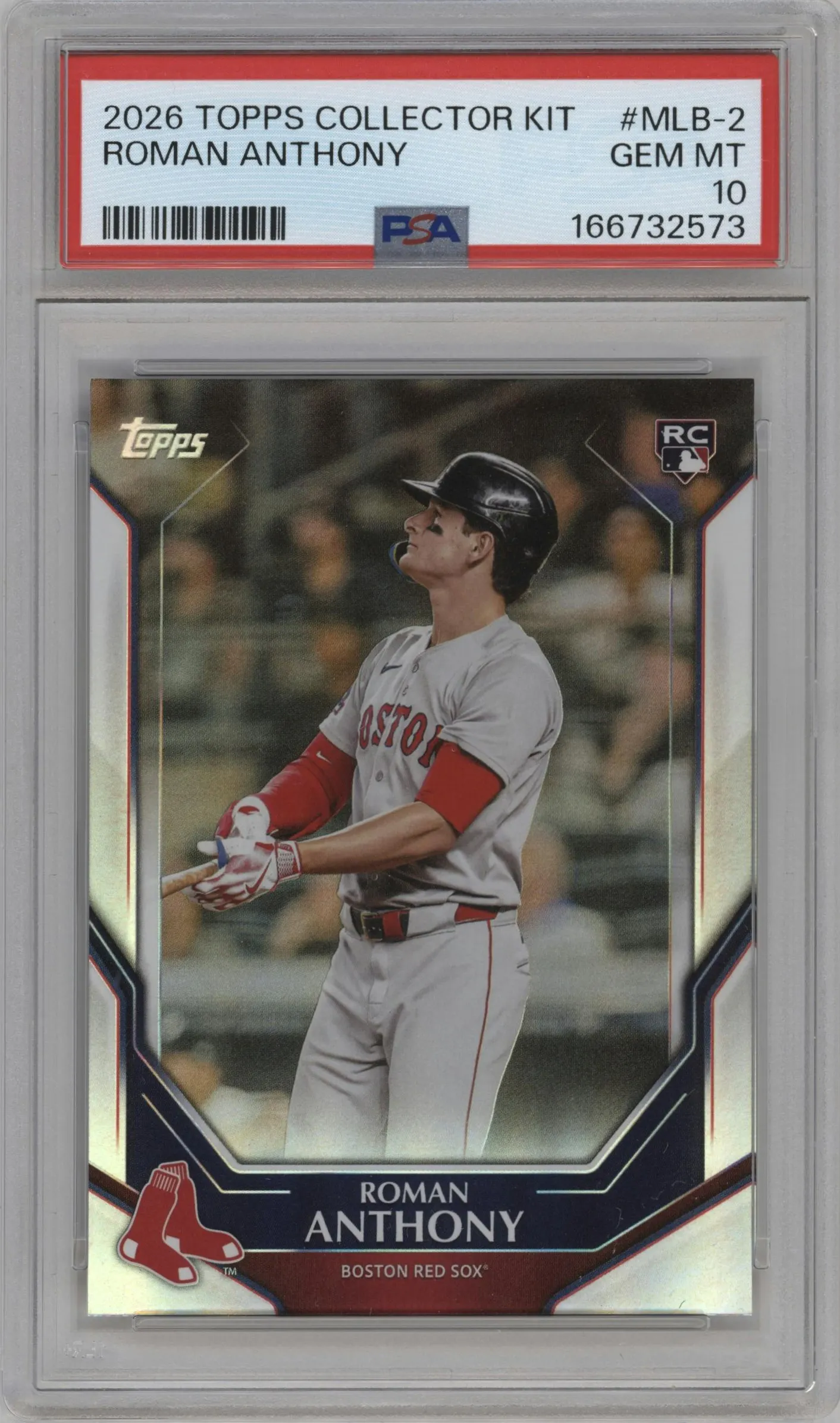 2026 Topps Collector Kit Roman Anthony #MLB-2 PSA 10