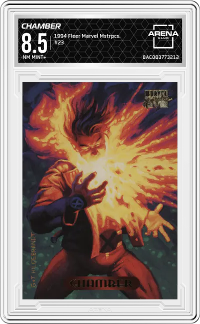 1994 Fleer Marvel Masterpieces Chamber ARENA CLUB 8.5
