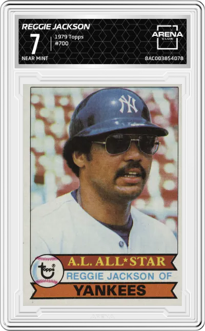 1979 Topps Reggie Jackson #700 ARENA CLUB 7