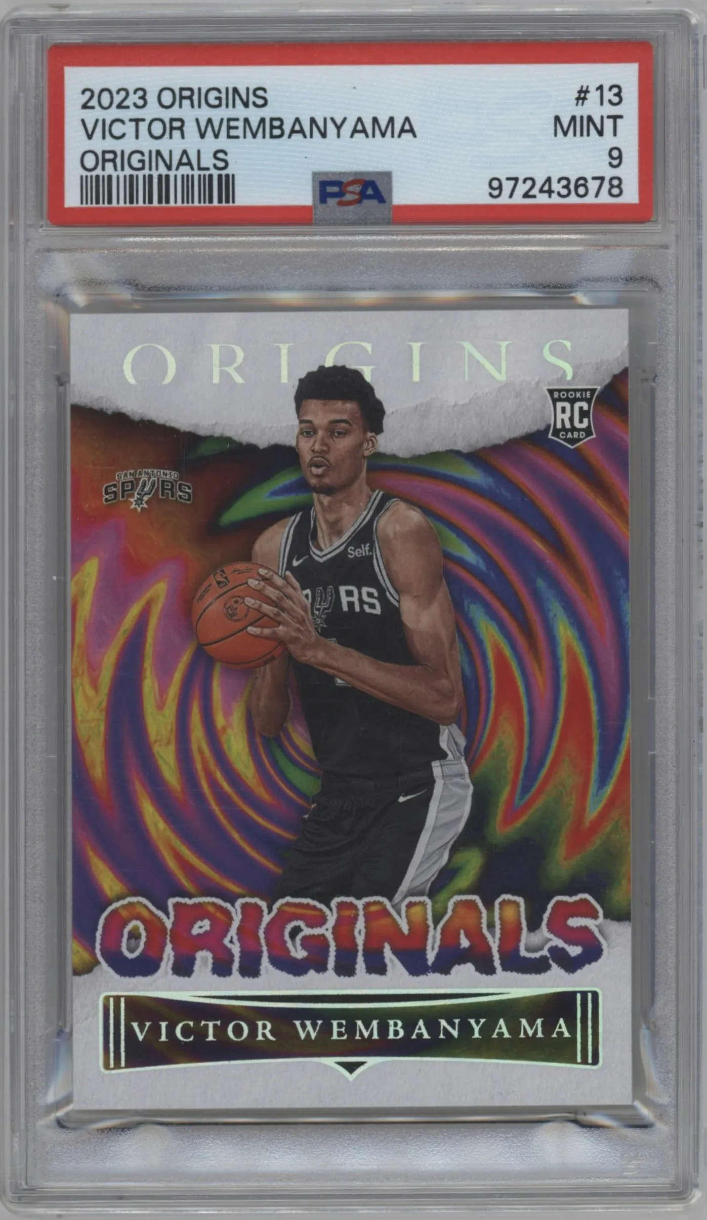 2023 Panini Origins Originals Victor Wembanyama #13 PSA 9