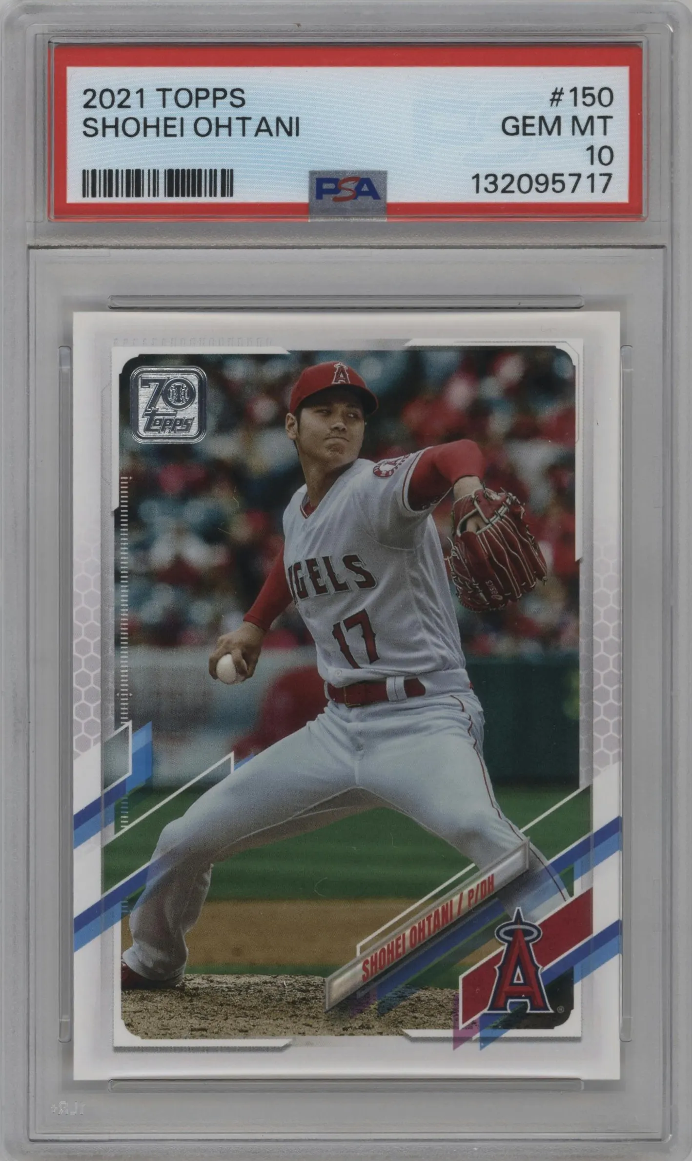 2021 Topps Series 1 Shohei Ohtani #150 PSA 10